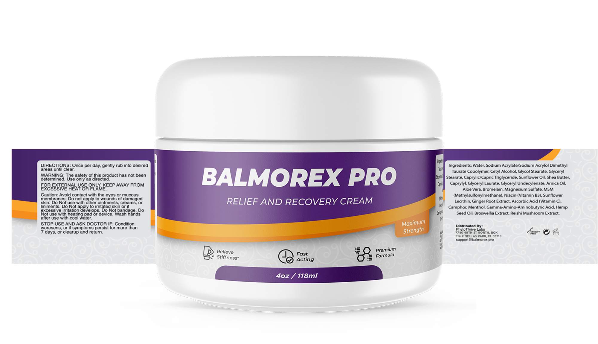 Balmorex Pro Support for Joint, Back, and Muscle Wellness